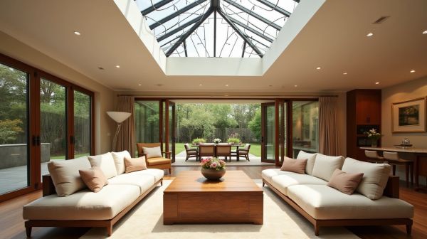 Opening roof lanterns enhance ventilation and natural light